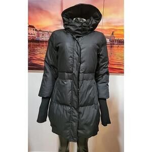 Theory for COOP Barnes New York Hooded KRYSTALYNN/PLIANTS Size L jacket black #C